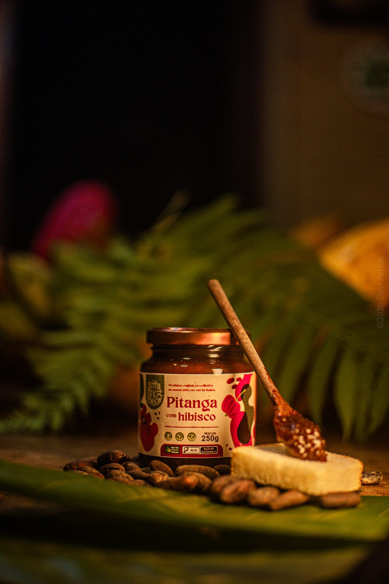 Geleia Artesanal de Pitanga com Hibisco
